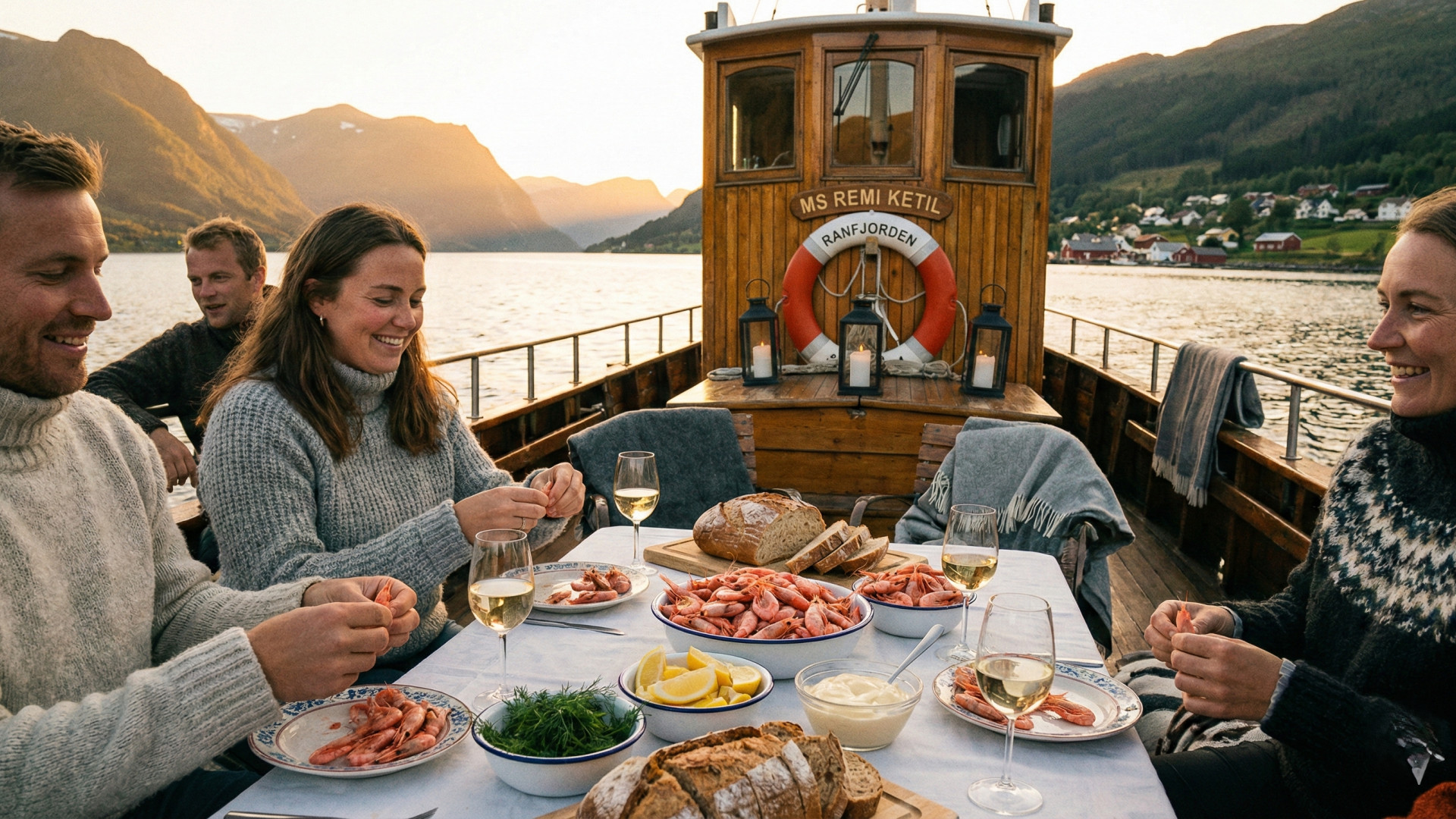 Fjordcruise og reker 