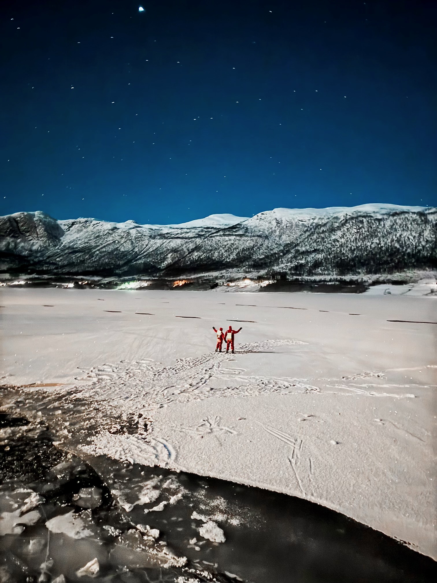 Arctic Floating by Night