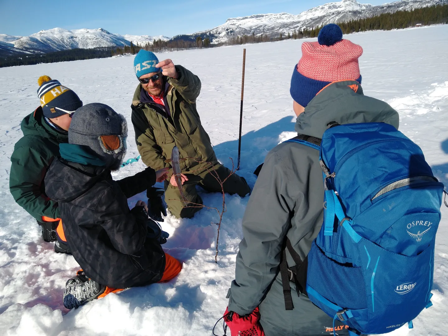 Isfiske med guide påmeldingstur