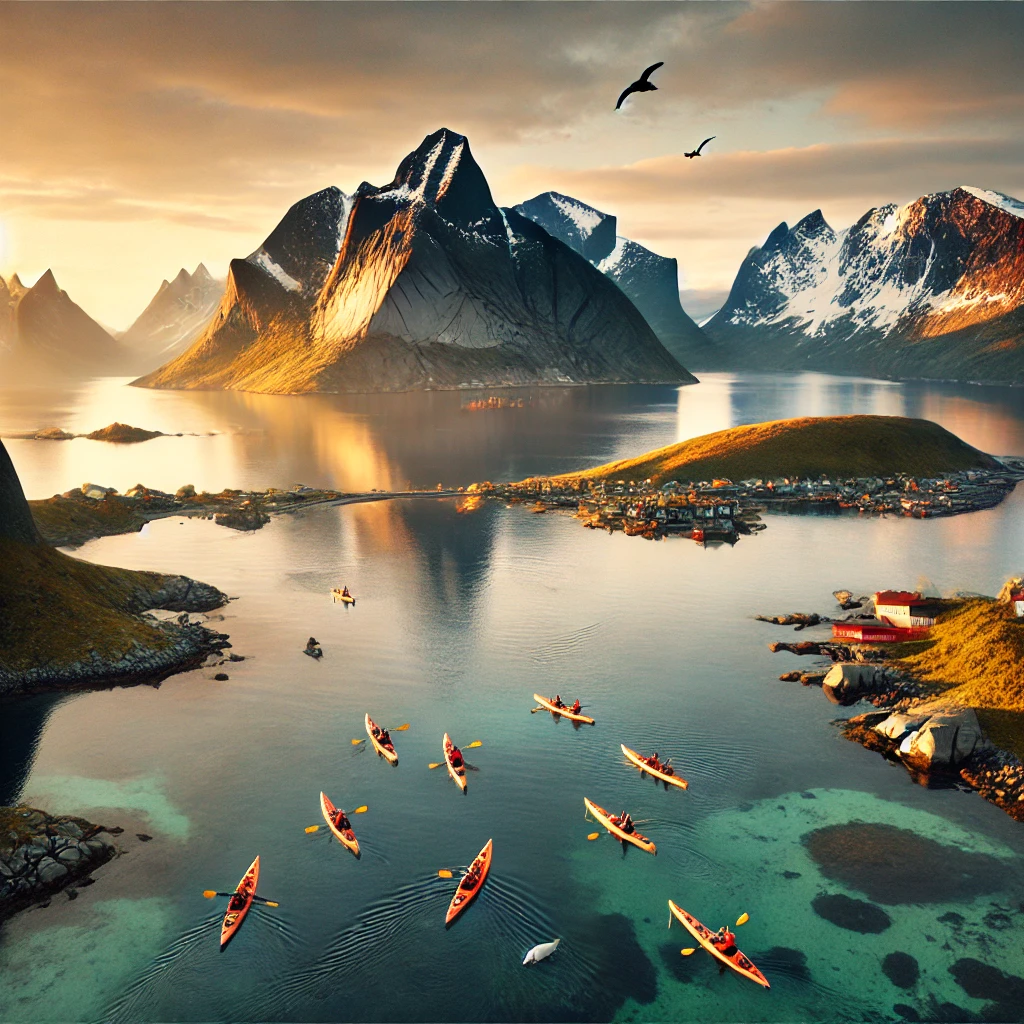 Kajakktur til Tjellbergvika 