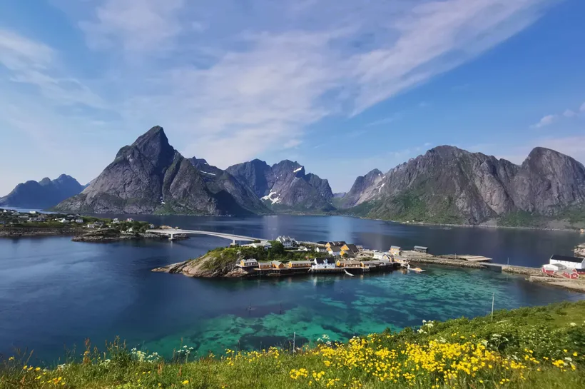 Selvguided sykkeltur gjennom Lofoten