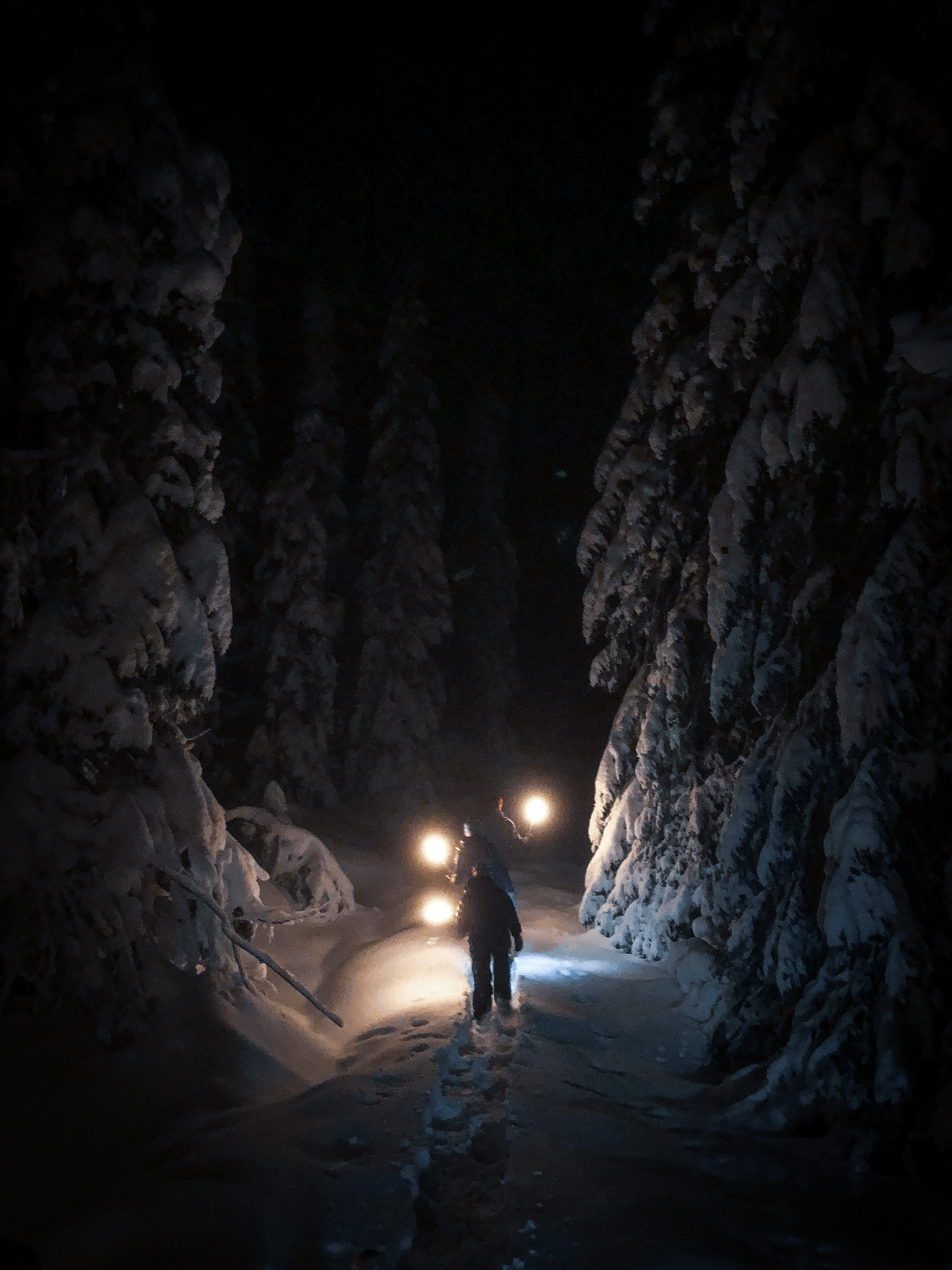 Fullmånetur på truger