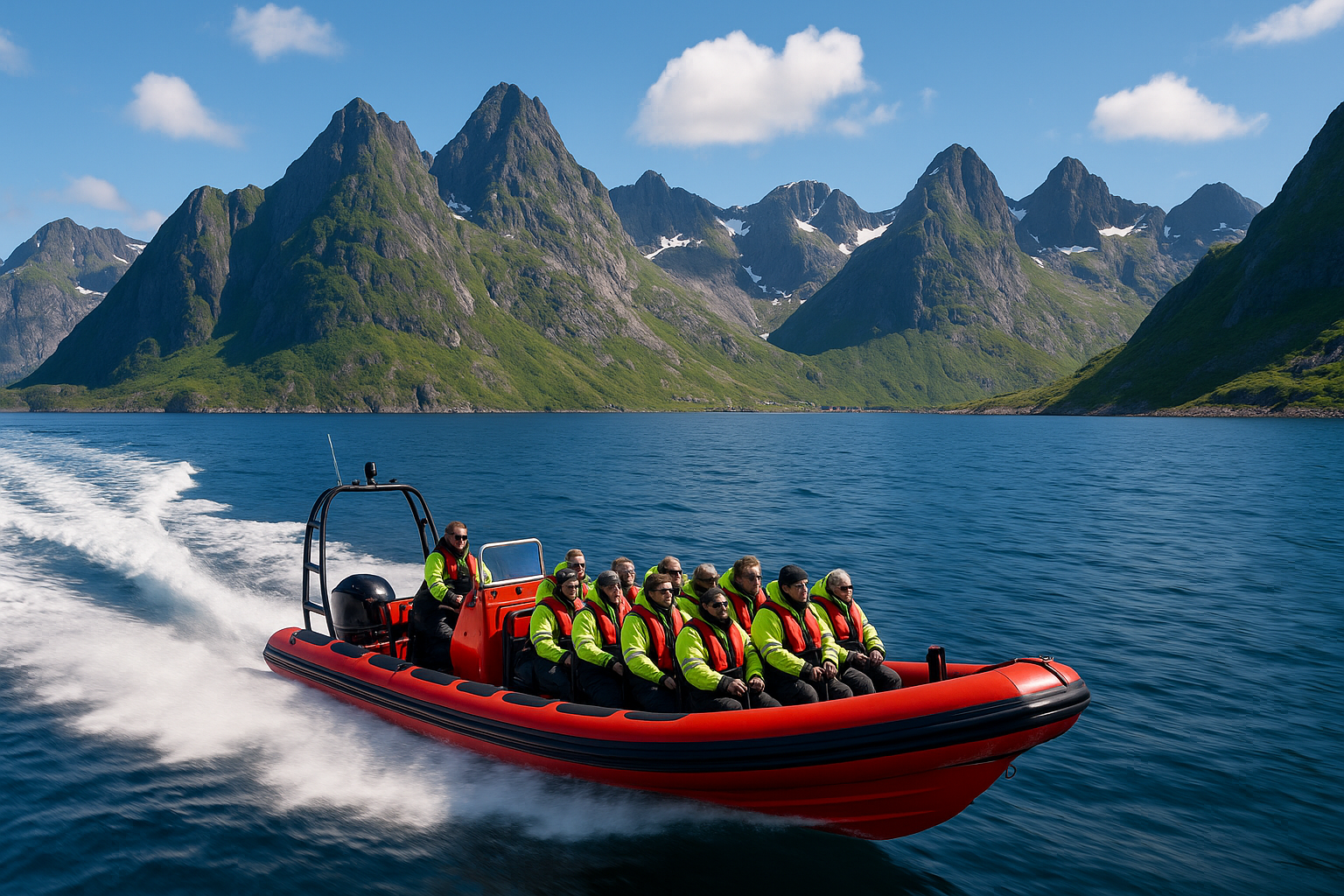 RIB-tur i Lofoten – Fart, fjell og fjordmagi
