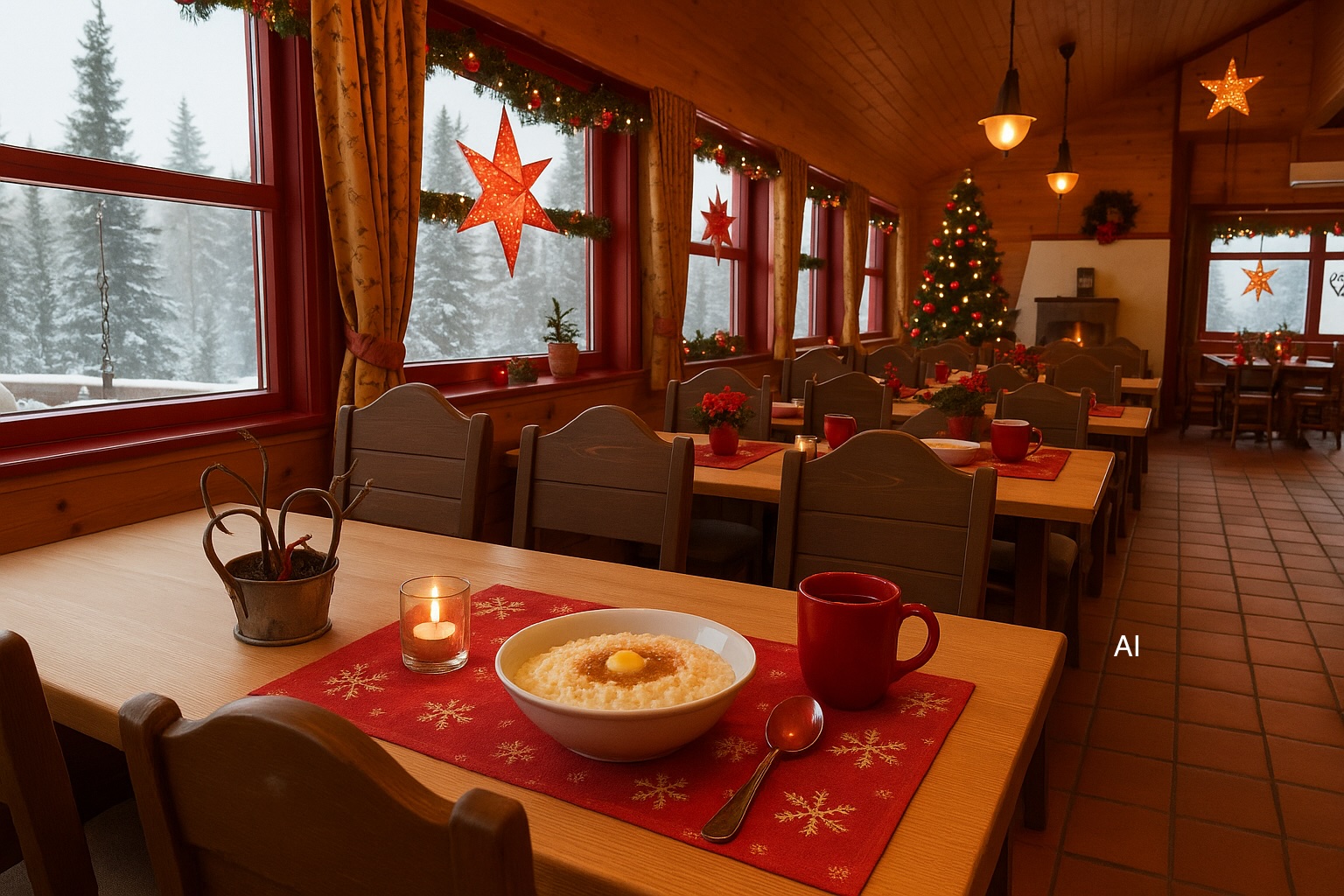 Julegrøt på Ringkollstua