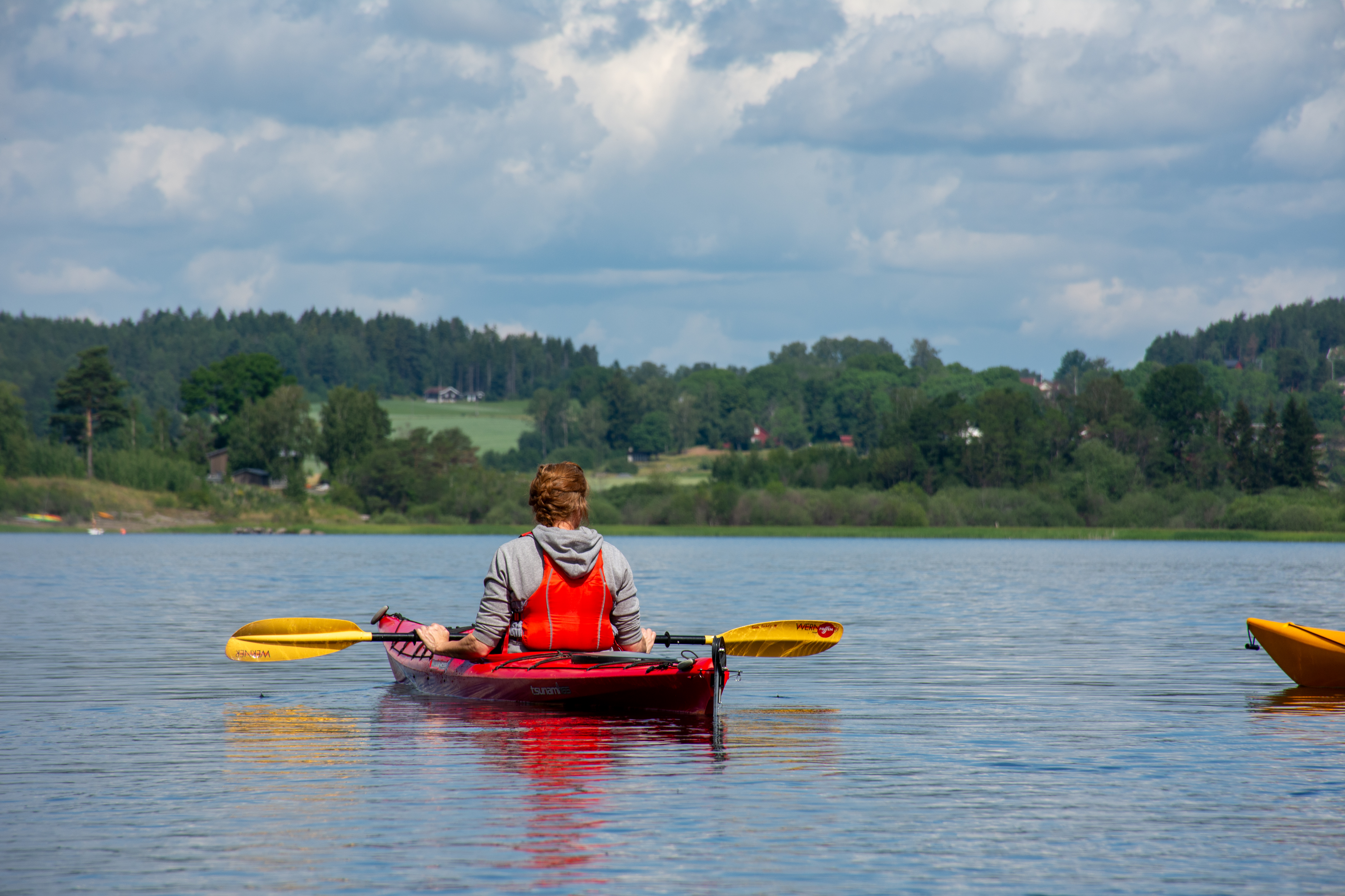 Guided Kayak Tour Around Storøya in Tyrifjorden