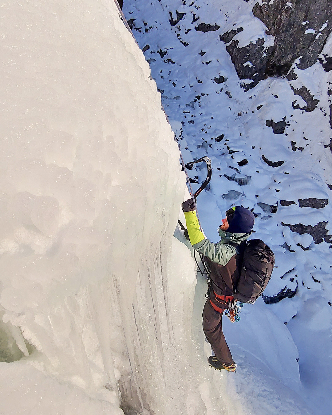 Alpin Vinterklatring