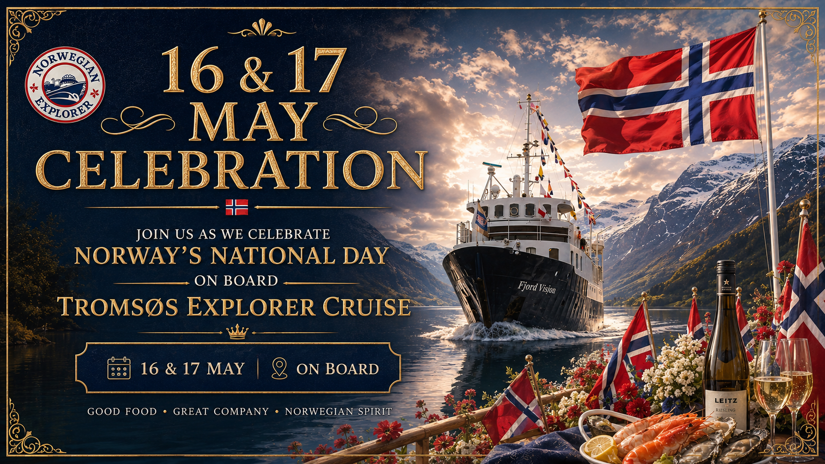 16th og 17th May Cruise 2026
