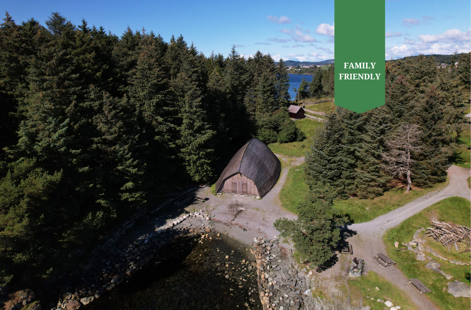 En tidsreise i Vikinghistorien til Avaldsnes for hele familien
