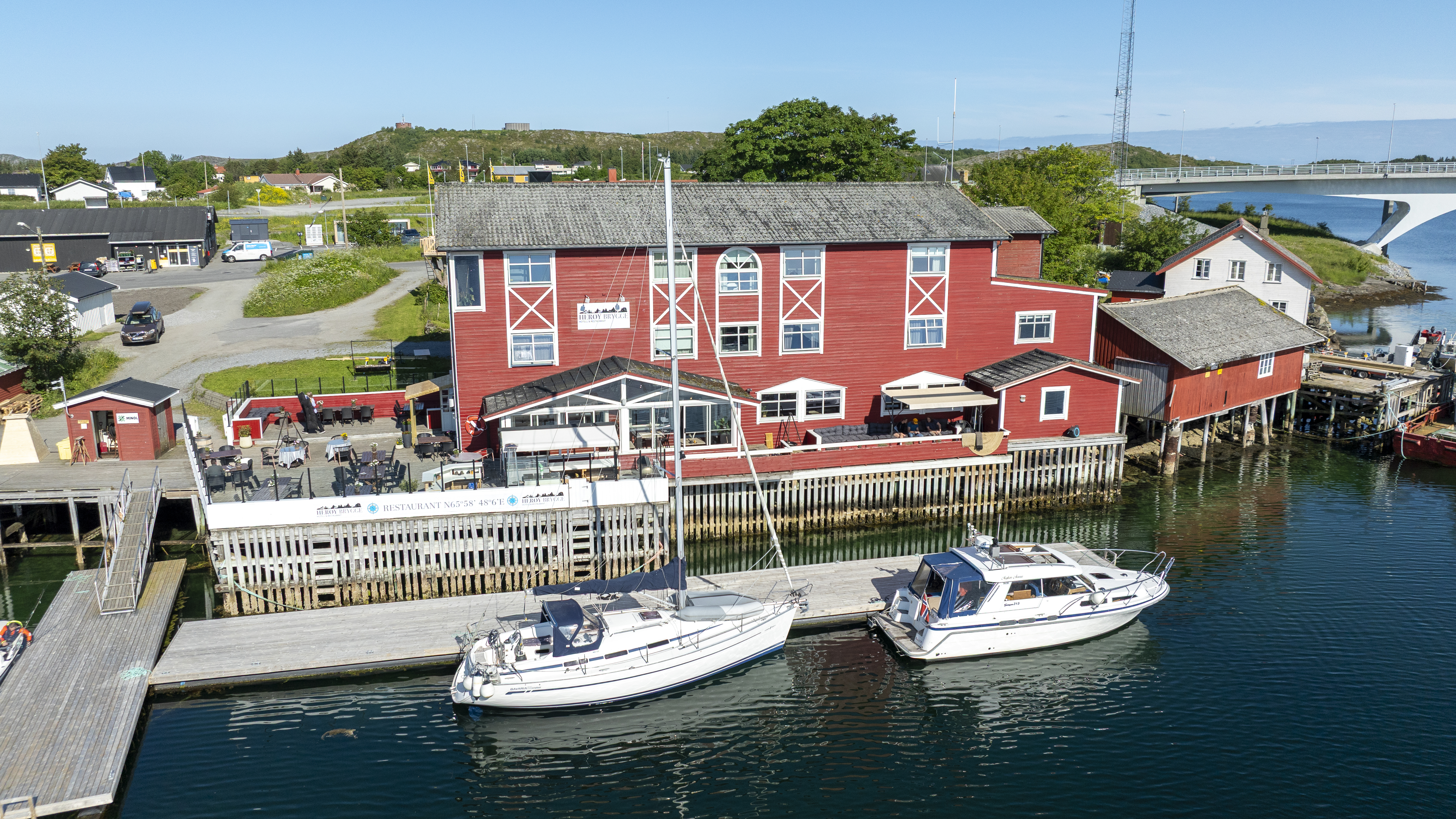 Unik overnatting "Herøy Brygge"