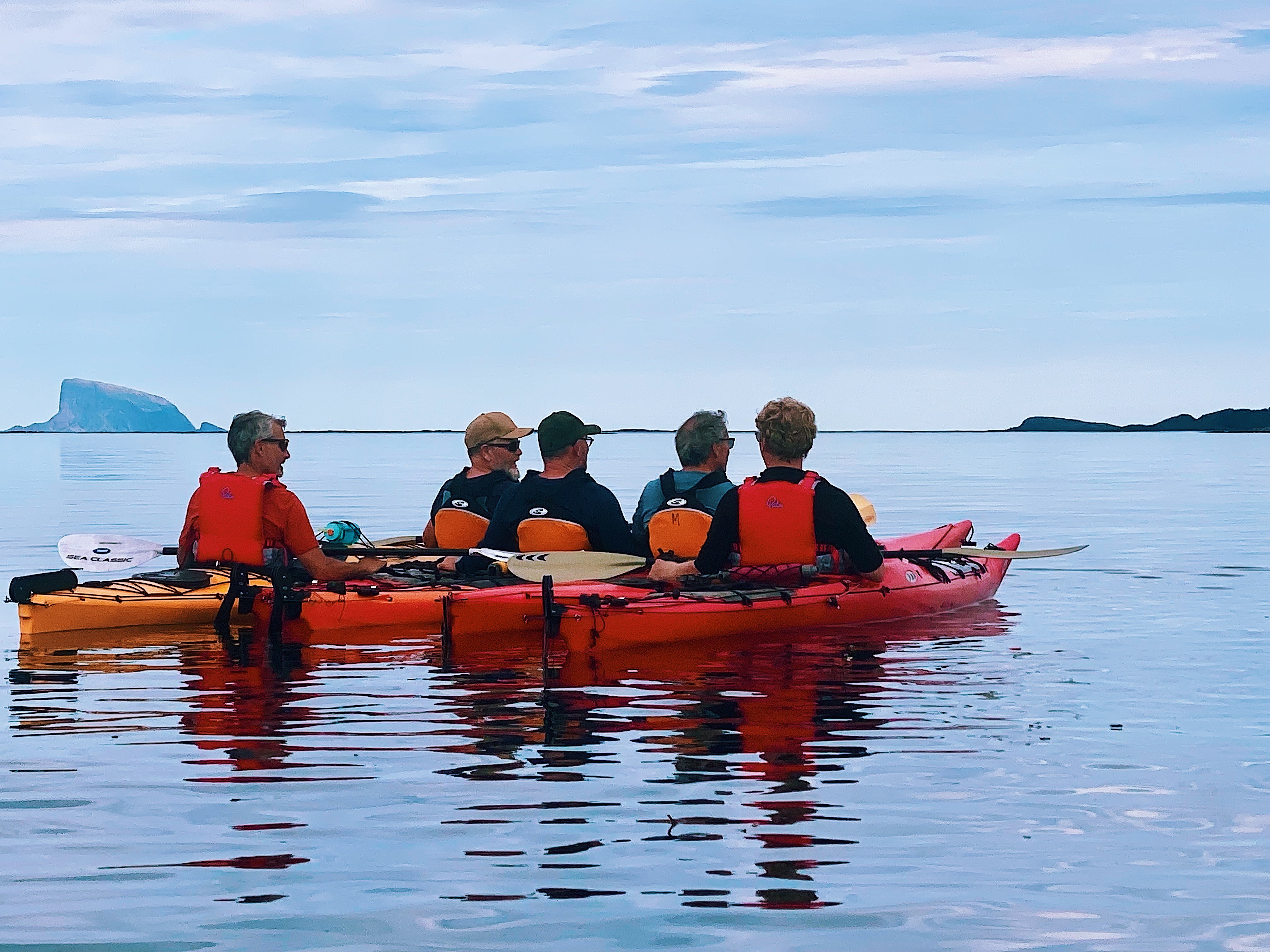 Herøysundet: Guidet kajakktur