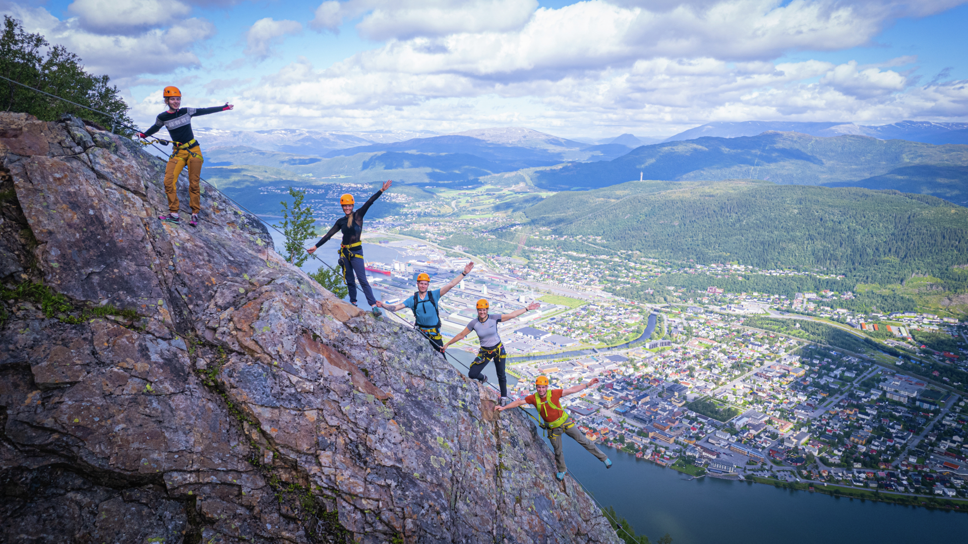Mosjøen Via Ferrata og Zipline