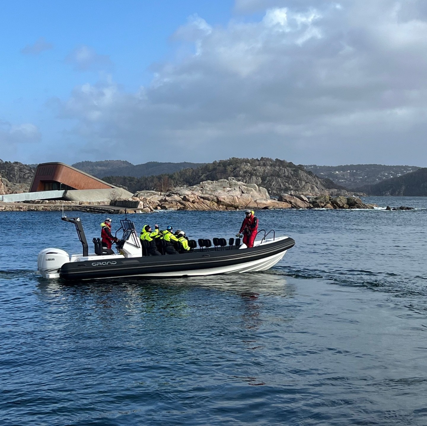 Båttaxi Kjevik - Under