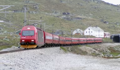 Train: Bergen to Myrdal