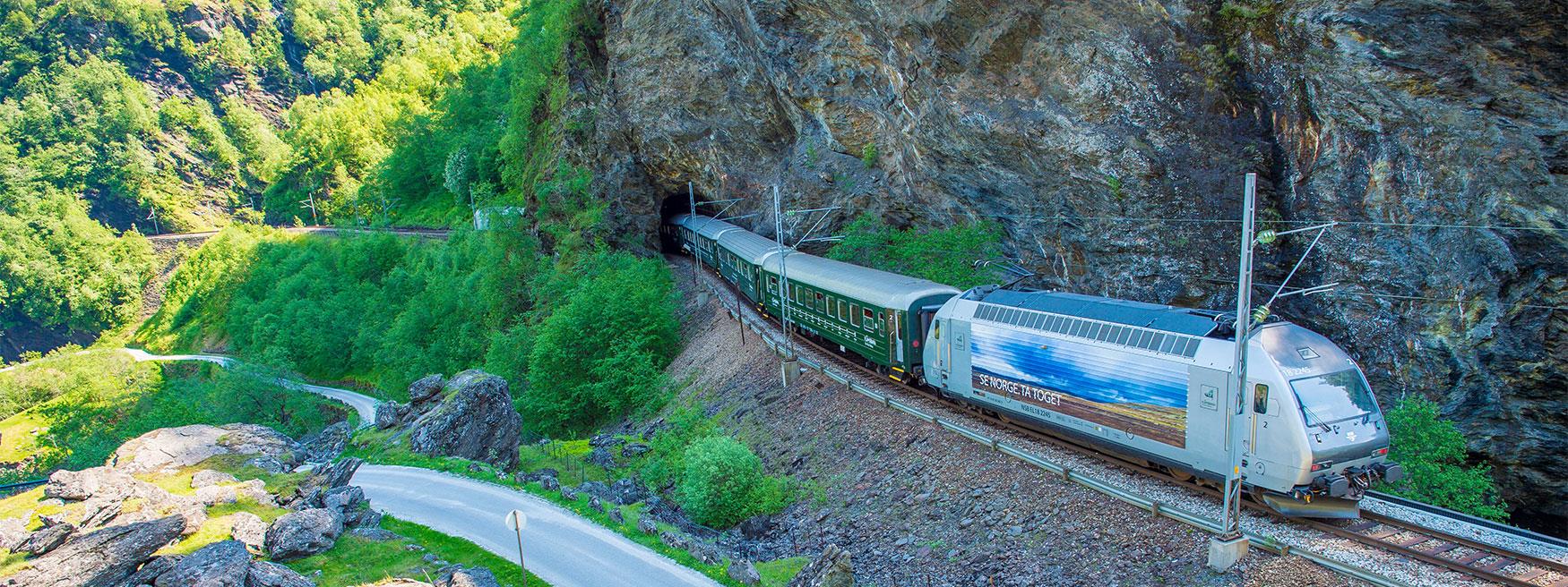 Flåm railway to Myrdal