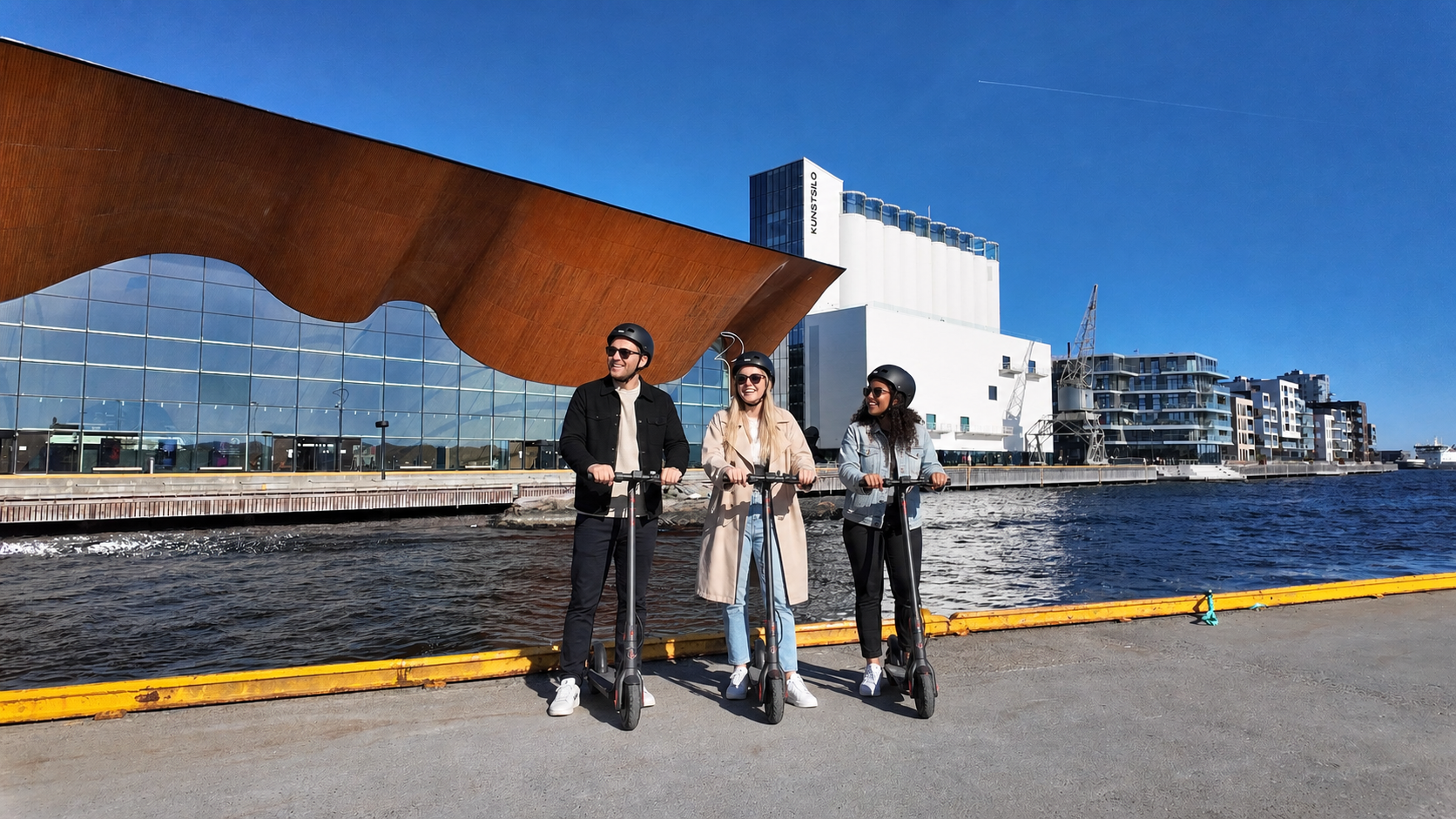 Kristiansand E-Scooter Tour (booking)