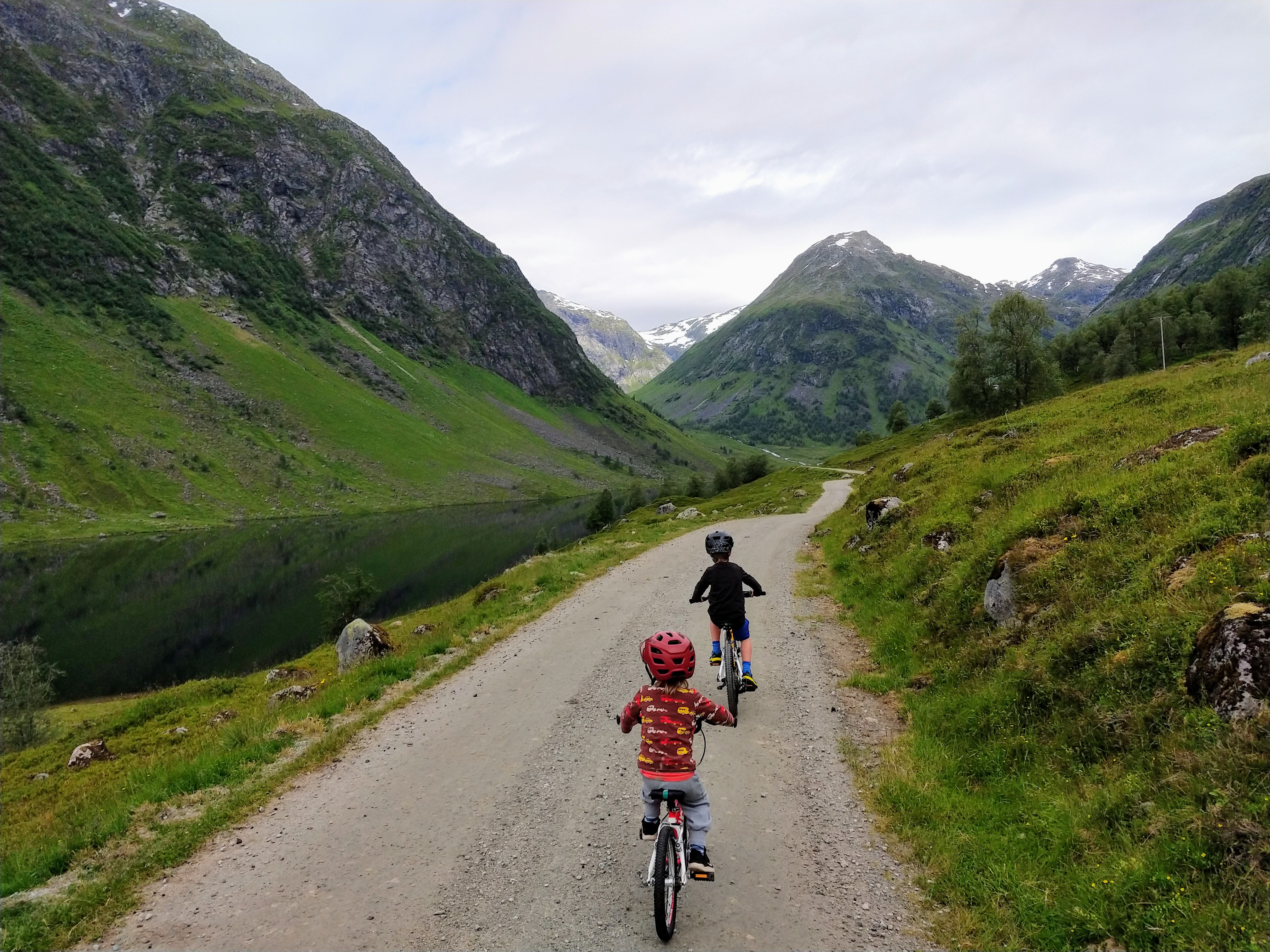 El-sykkeltur til Anestølen