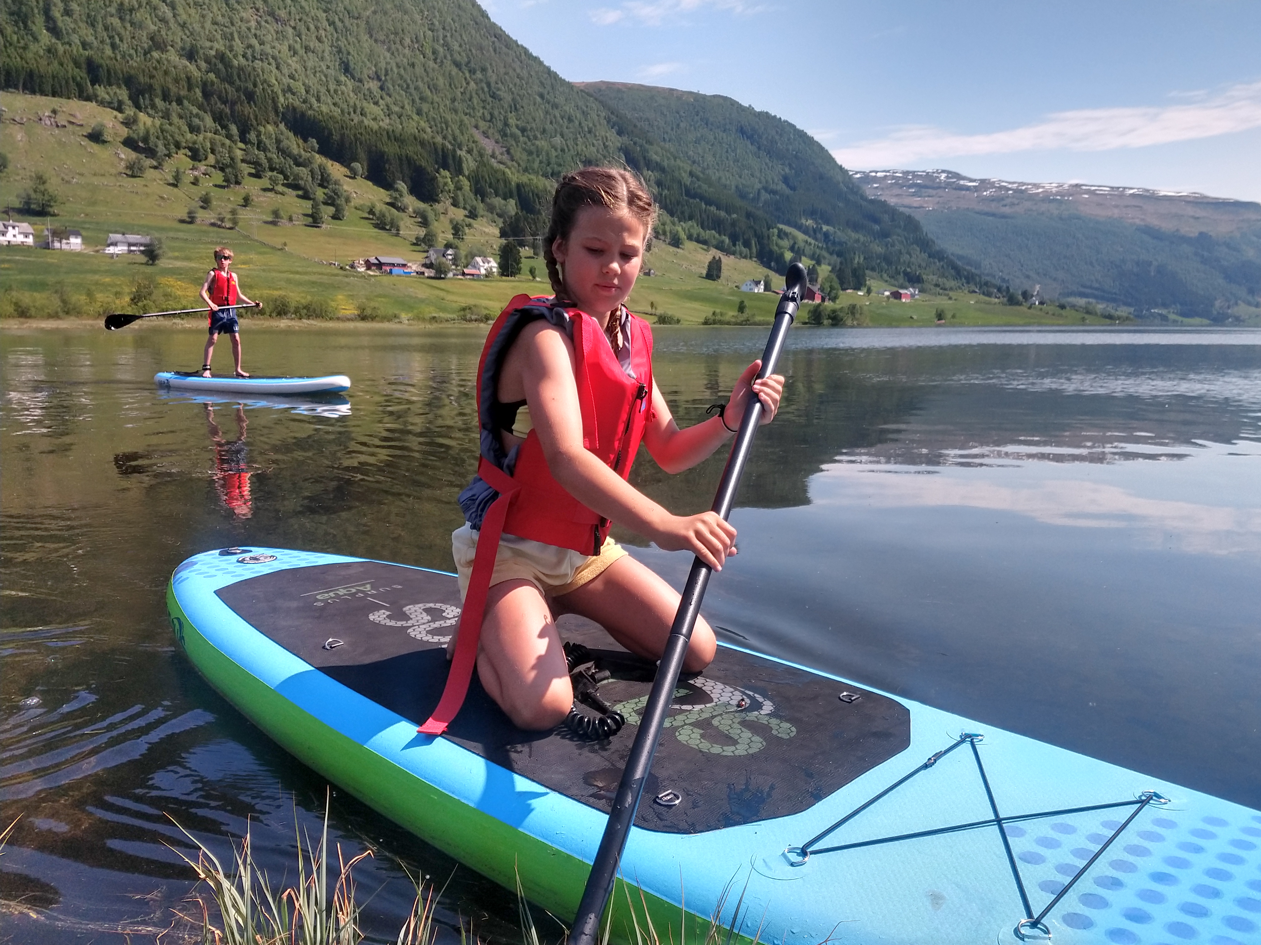 SUP-tur på Anestølsvatnet