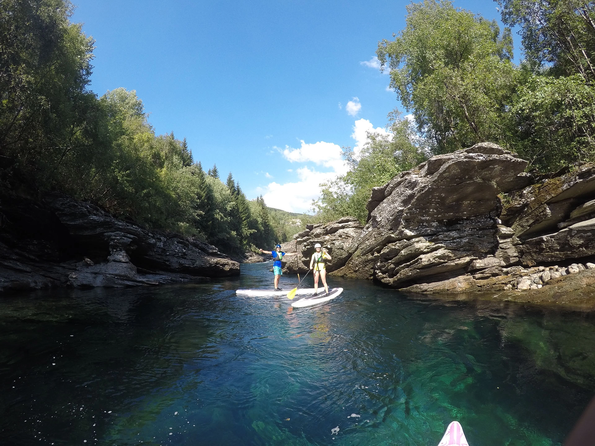 Guided Stand Up Paddle River Tour