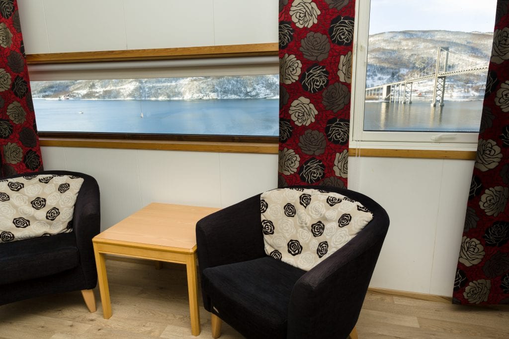 Twin rom med sjøutsikt