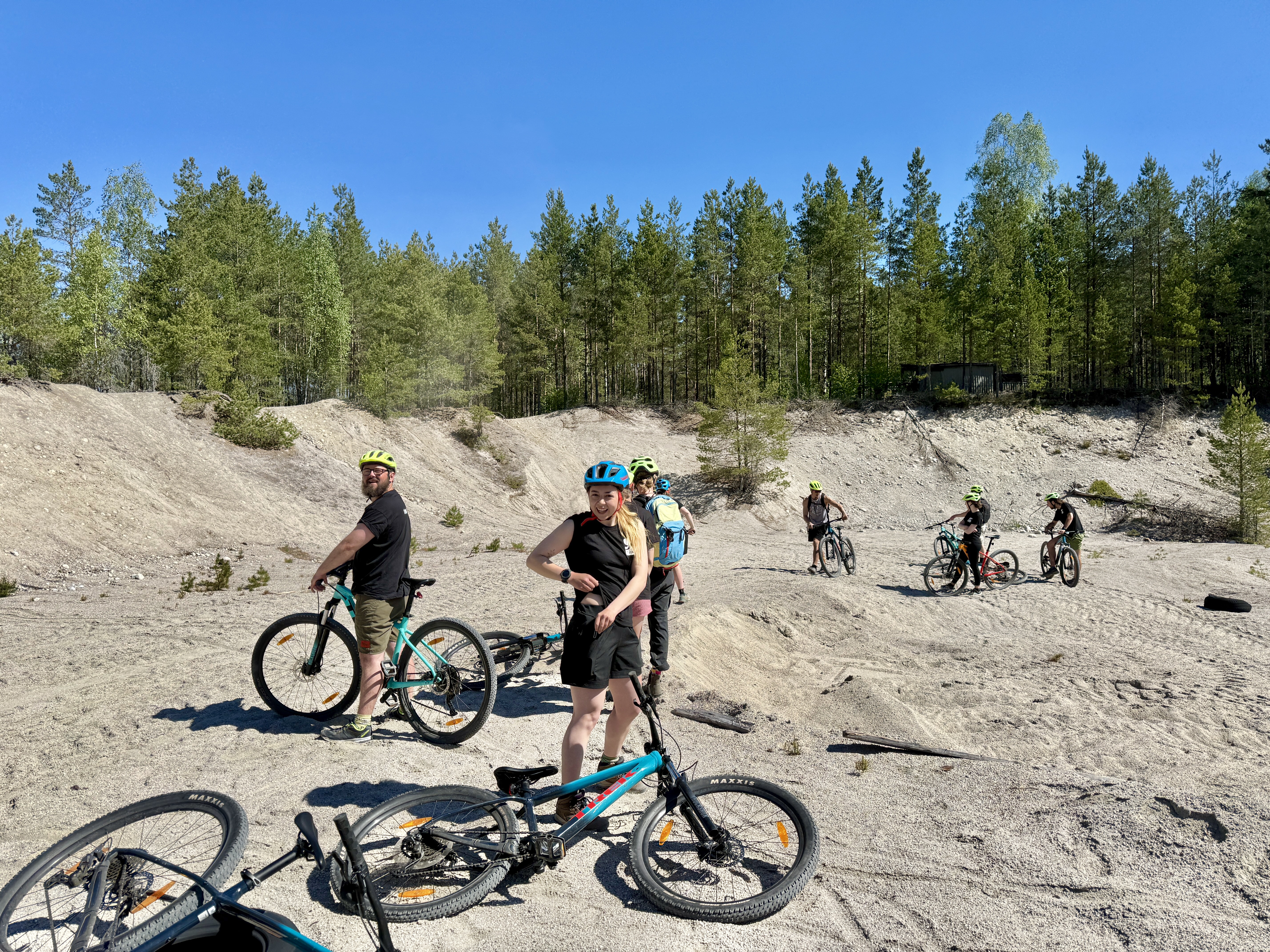 Terrengsykling med guide