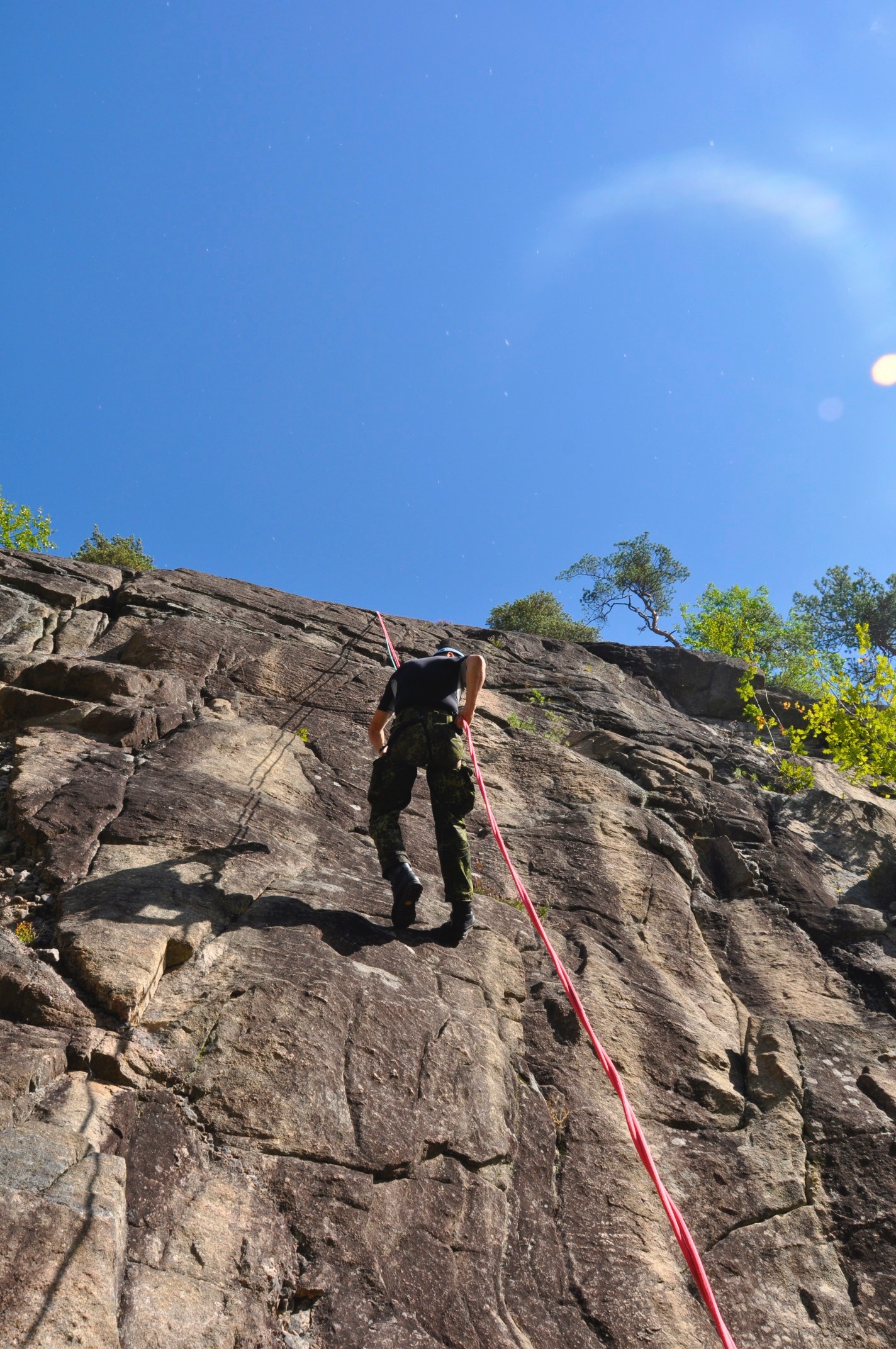 Fjellklatring og rappellering