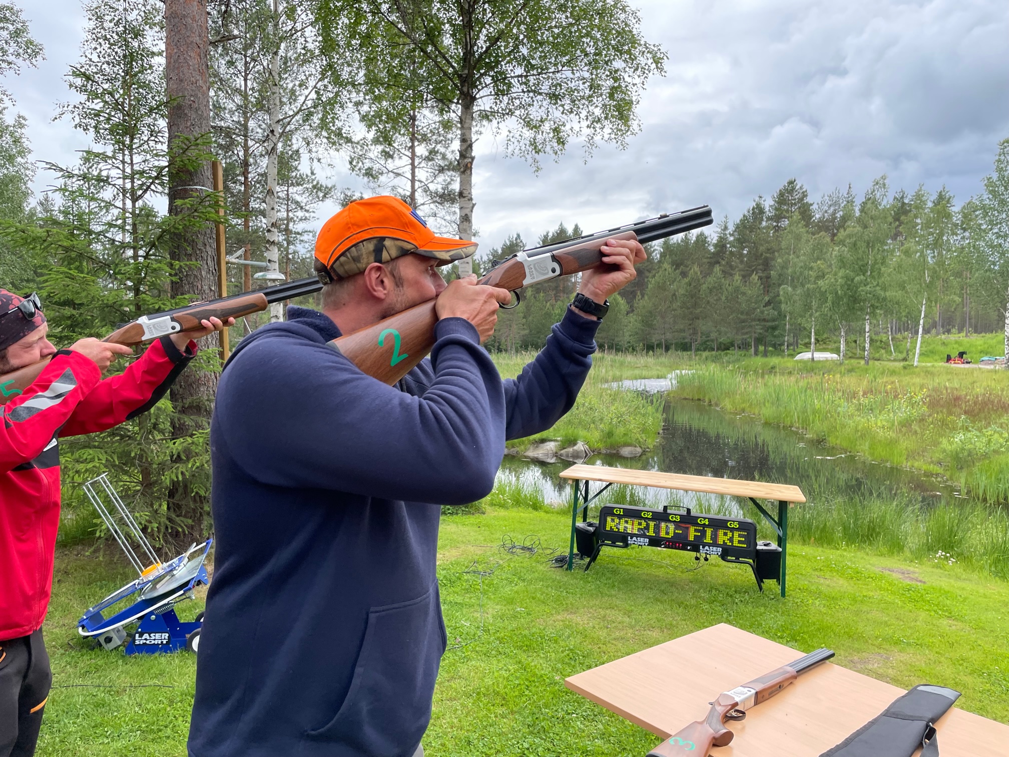 Leirdueskyting (Laser)