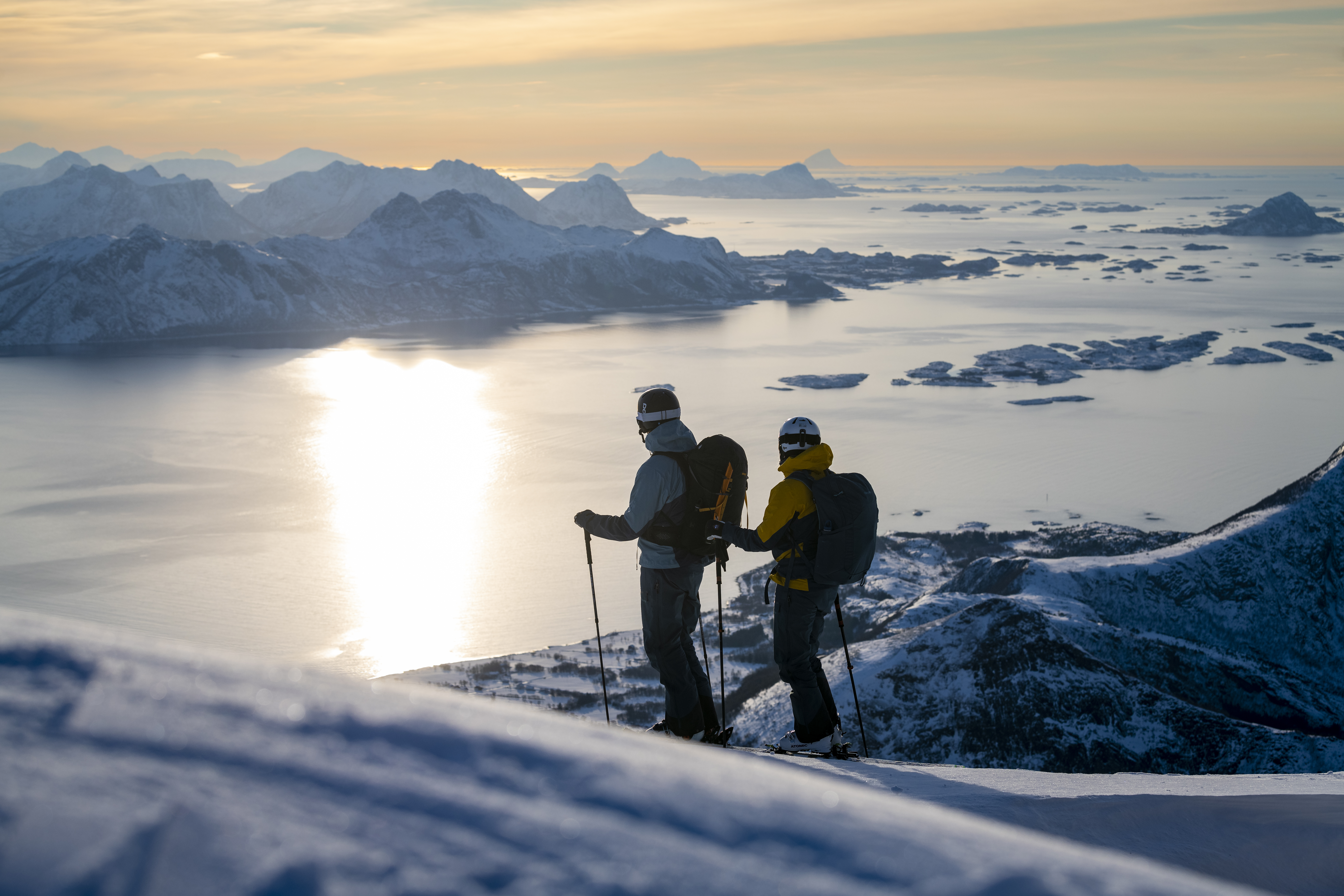 Nordland på langs med toppturski