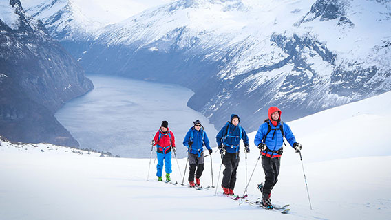 Grunnleggende skredkurs på Stranda