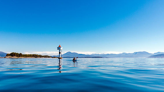 Kajakktur i Molde