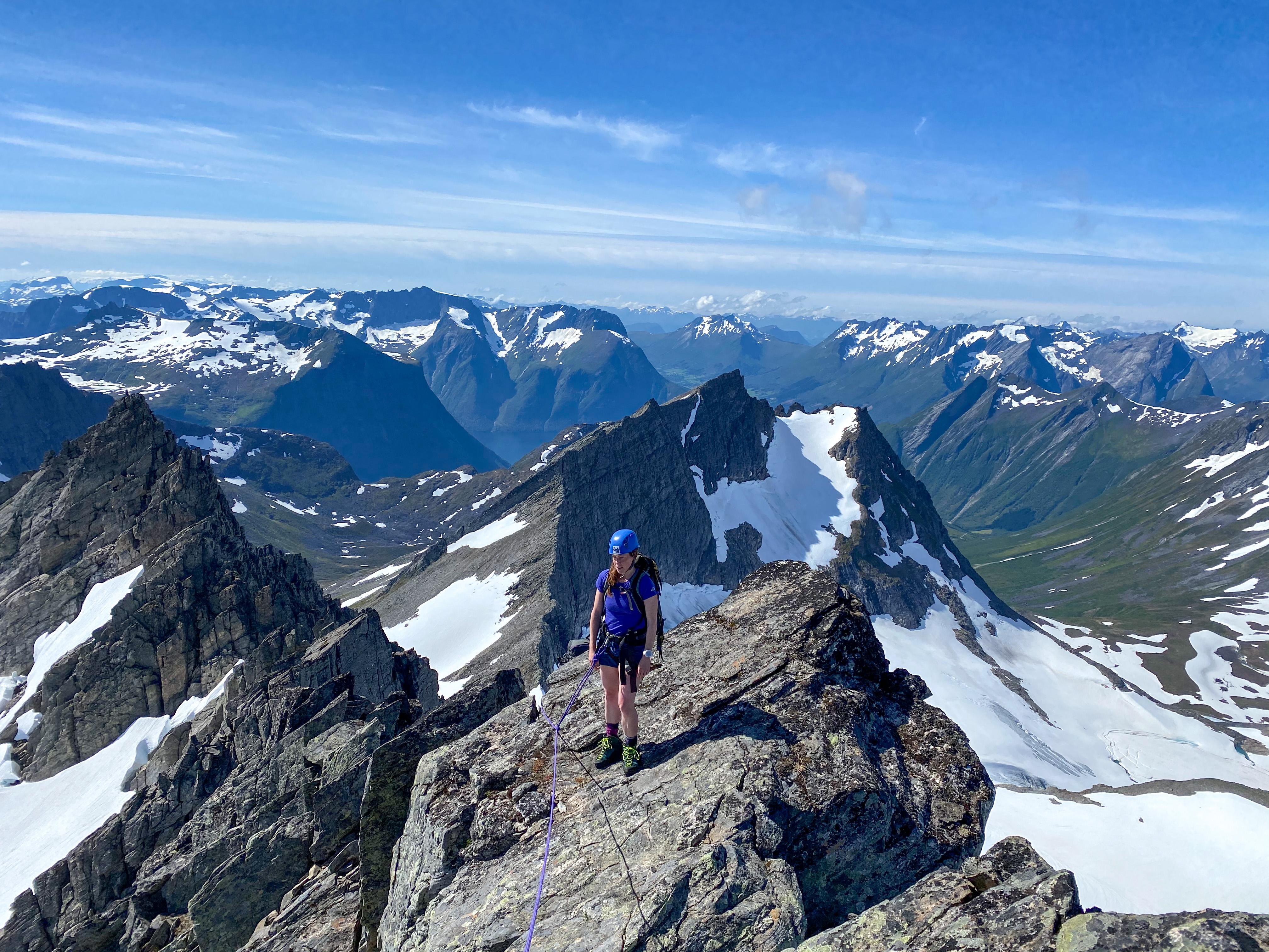 Klyving til Store Brekketind