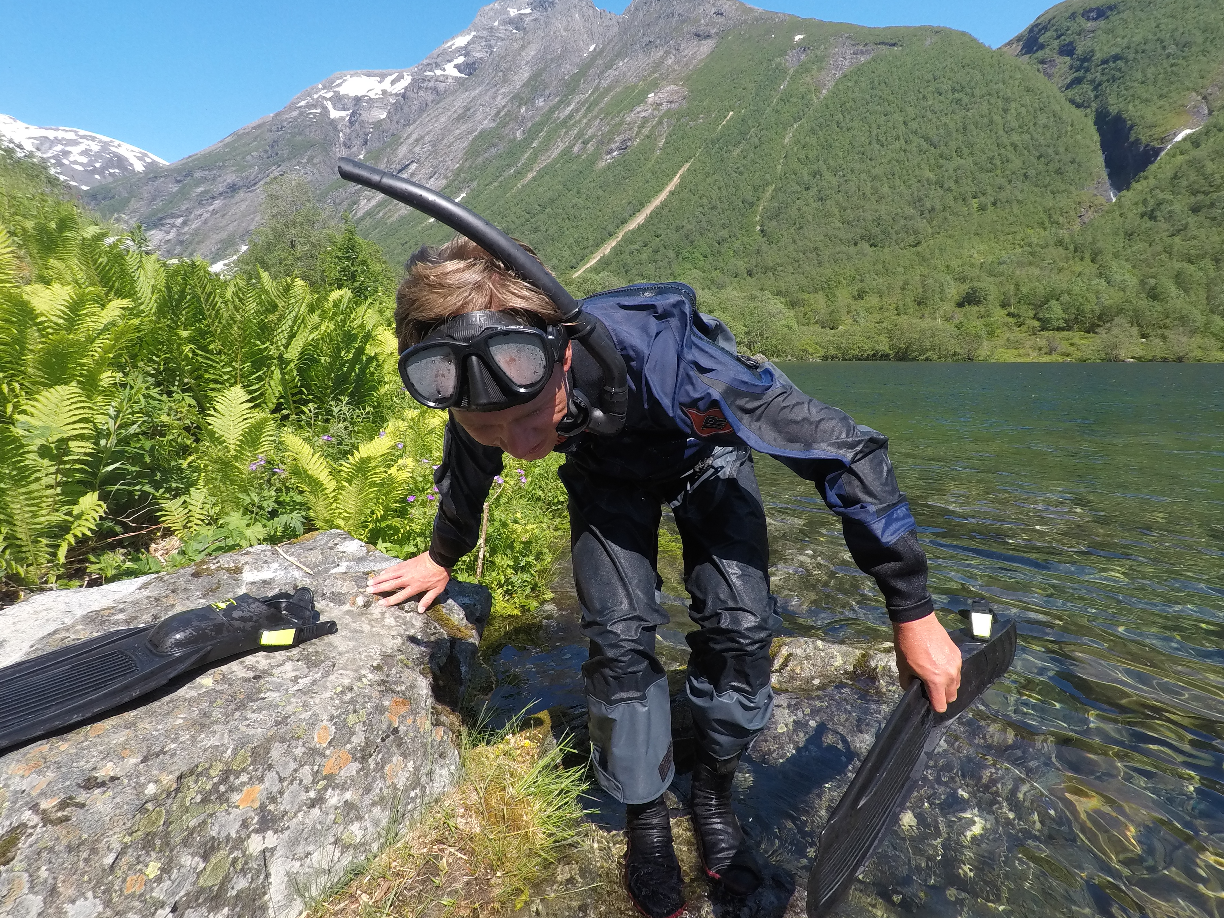 Snorkling Lygnstøylvatnet
