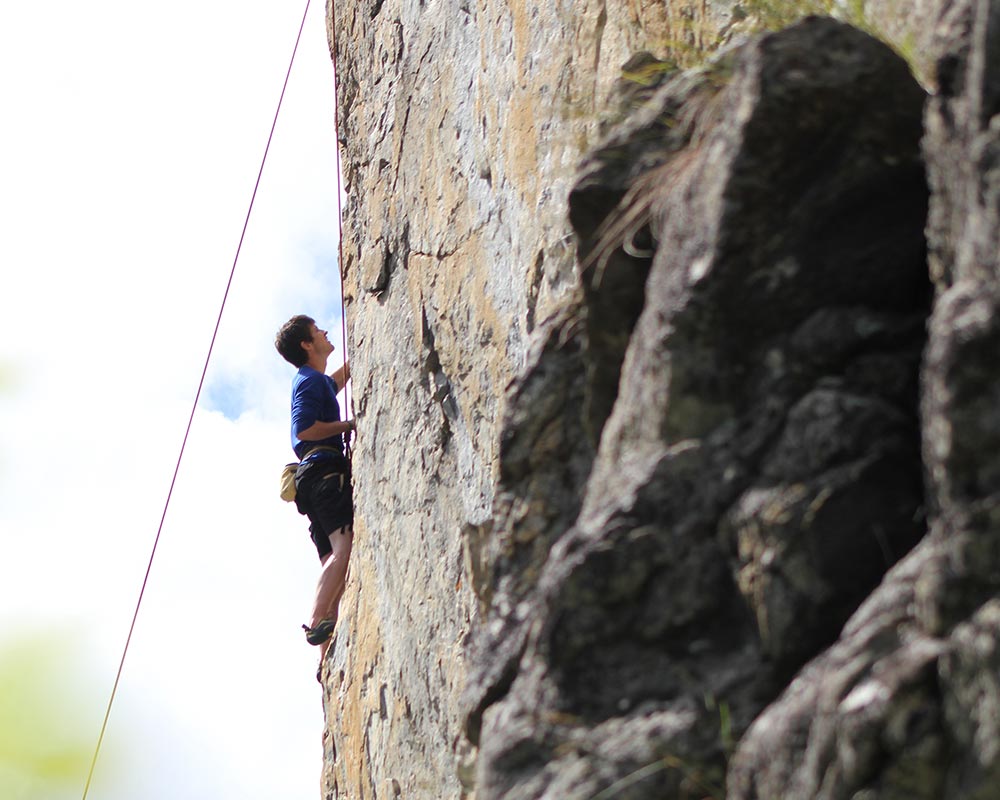 Klatrekurs inne til ute