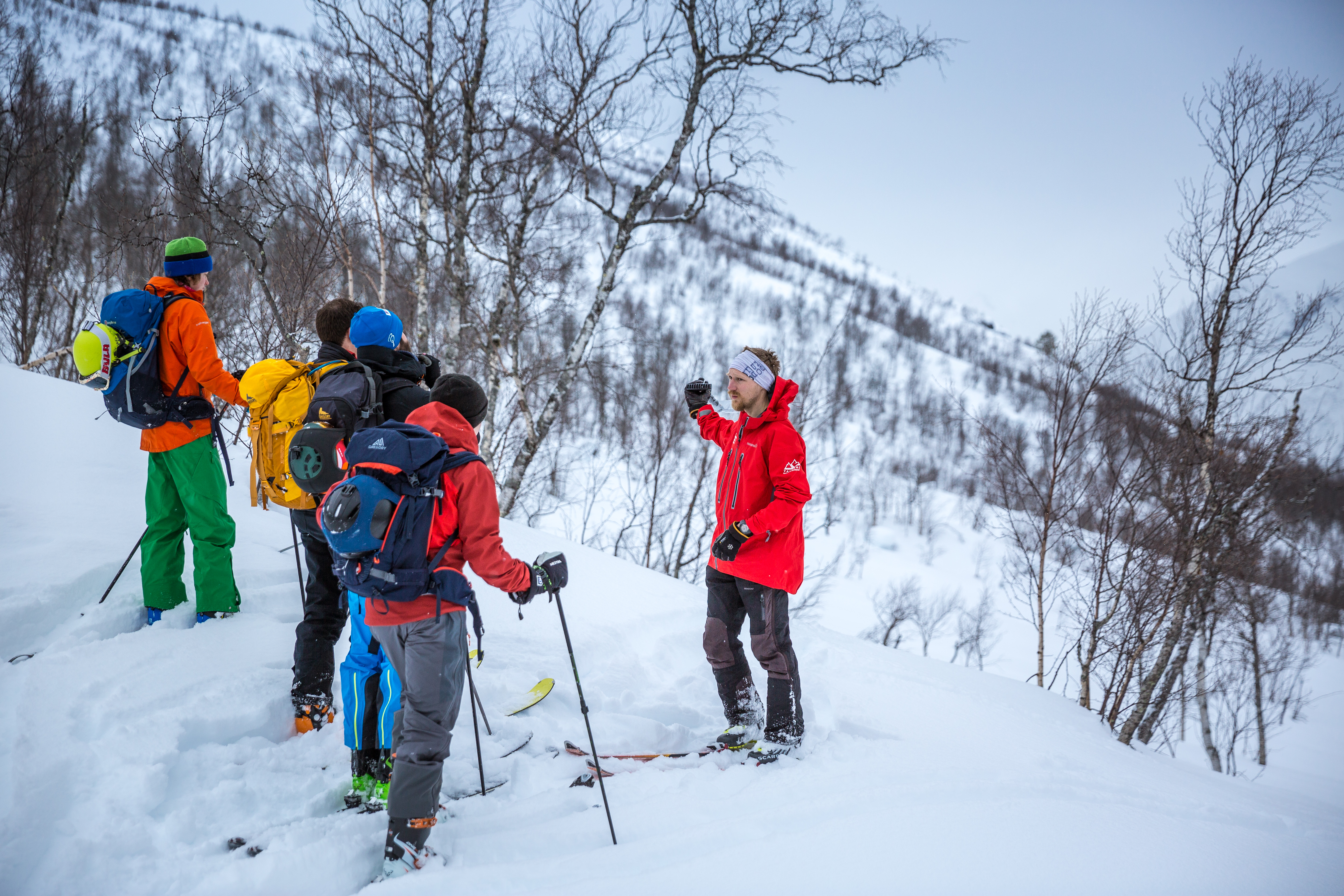 Grunnleggende skredkurs i Åndalsnes