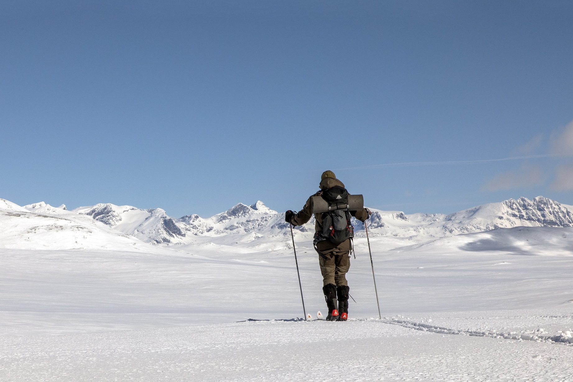 Ski/trugetur i fjellet med guide 